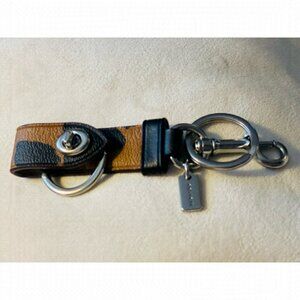 GIFT  READY Coach leather bag charm